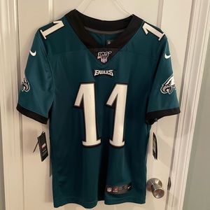 Official NFL 100th Anniversary Carson Wentz Nike Jersey Size Men’s S NWT